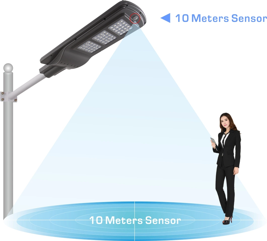 Solar Powered Battery LED Lawn Garden Road Street Lamp